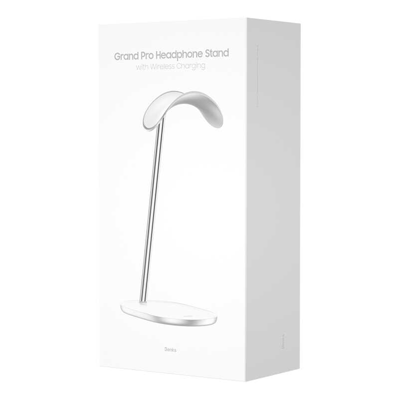 Benks L40 Pro Holder Kablosuz Şarjlı Kulaklık Standı - 8 Benks L40 Pro Holder Kablosuz Şarjlı Kulaklık Standı - 8